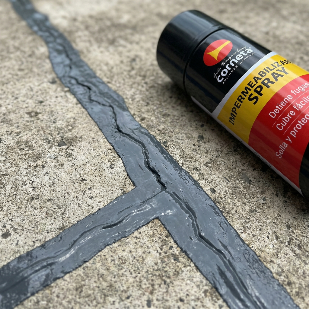 Impermeabilizante Spray Cor Negro
