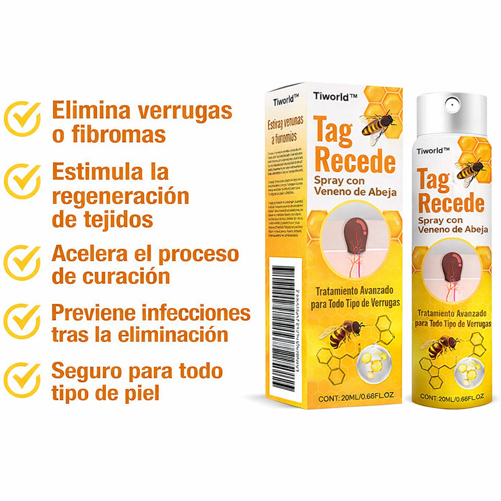 REMOVEDOR SPRAY AEROSOL VERRUGAS X 2